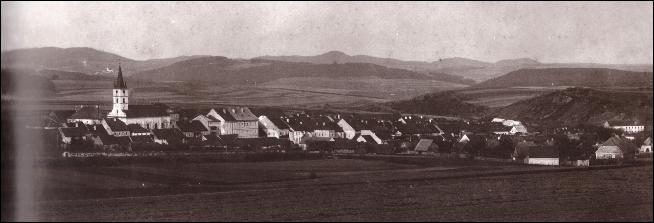 Městečko 1910