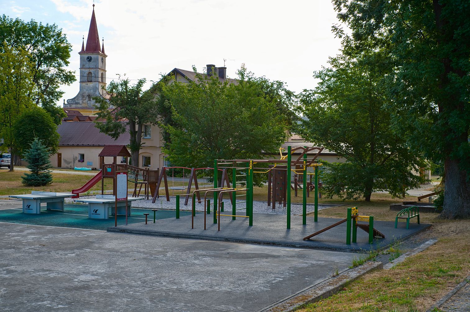 Dětský park v areálu DDŠ